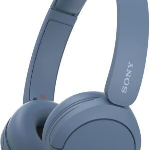 Sony WH-CH520 Wireless Bluetooth Headphones - up to 50 Hours Battery Life with Quick Charge, On-ear style - Blue