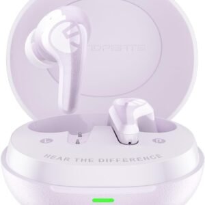 SOUNDPEATS C30 Adaptive Hybrid Active Noise Cancelling Wireless Earbuds, BT 6.0 Headphones with LDAC Hi-Res Audio, 6-Mic Windproof ENC Earphones for Clear Call, 52H, IP54, APP Control (purple)