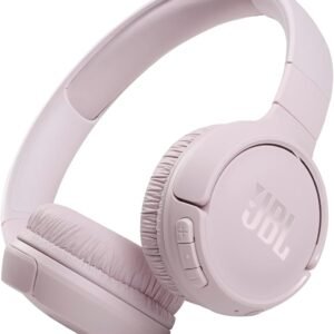 JBL Tune 510BT: Wireless On-Ear Headphones with Purebass Sound - Rose, Medium