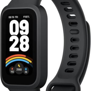 XIAOMI Smart Band 9 Active Global Version 1.47'' Display 18-Day Battery Life Modes All-Day Health and Fitness Monitoring 5ATM (Black)