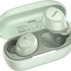 TOZO A1 Mini Bluetooth Headphones, Wireless Bluetooth 5.3, Lightweight Wireless In-Ear Headphones, Built-in Microphone, Easy to Carry, Earphone, Bluetooth Compatible with Small Ears,