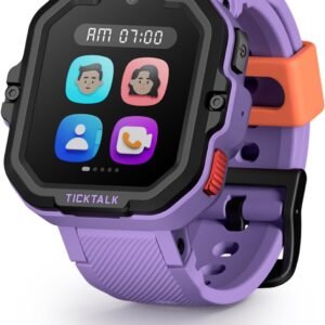 TickTalk 5 - Kids Smart Watch with GPS Tracker, Video Calls, SOS and Parental Control, Music, SMS and Phone Calls, Boys & Girls - 4G Smartwatch