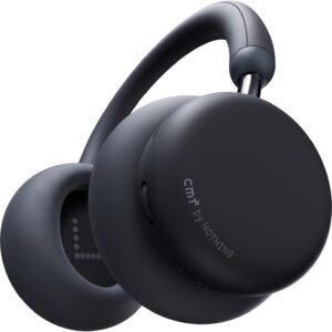 CMF by Nothing Headphone Pro Active Noise Canceling Wireless Headphones Bluetooth 5.4 Over The Ear Headset, 50H ANC Playtime, Bass&Treble Slider, Custom EQ&Spatial Audio, Hi-Res LDAC, Dark Grey