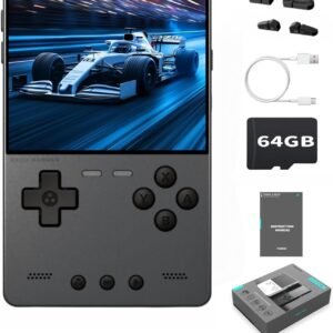 TRIMUI Brick Hammer Retro Handheld Game Console ?C Metal CNC Aluminum Alloy Body, 3.2" IPS Screen, 8GB Storage, Expandable to 1TB, Built-in 3000mAh Battery Toys