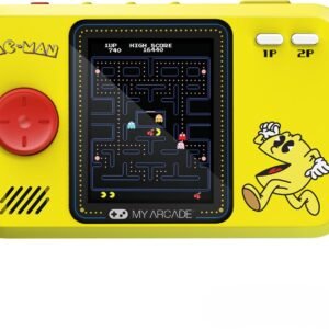 My Arcade Pac-Man Pocket Player Pro: Portable Video Game System, 2.75" Color Display, Ergonomic Design Toys
