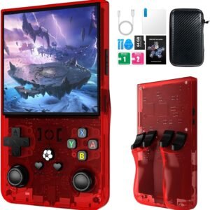 R36MAX Retro Handheld Game Console-Red Toys